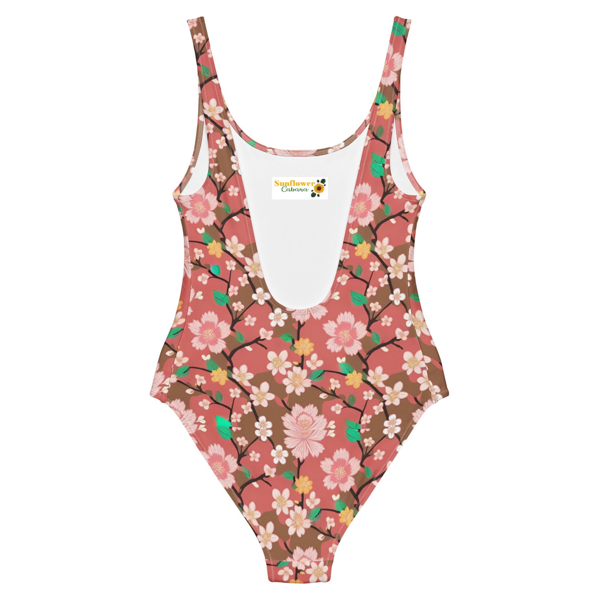 Blush in the Wind - One - Piece Swimsuit - Sunflower Cabana