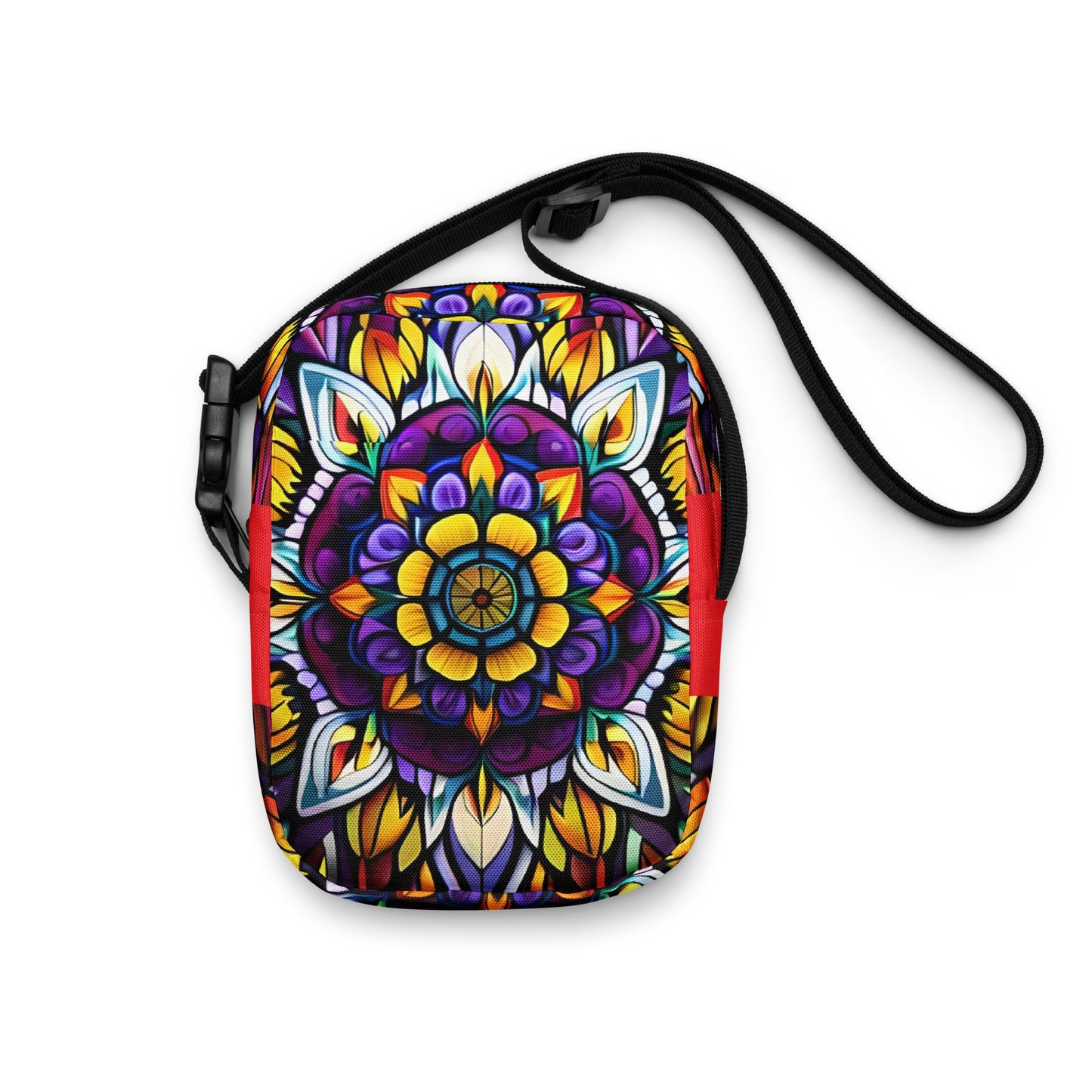Kaleidoscope Utility crossbody bag - Sunflower Cabana
