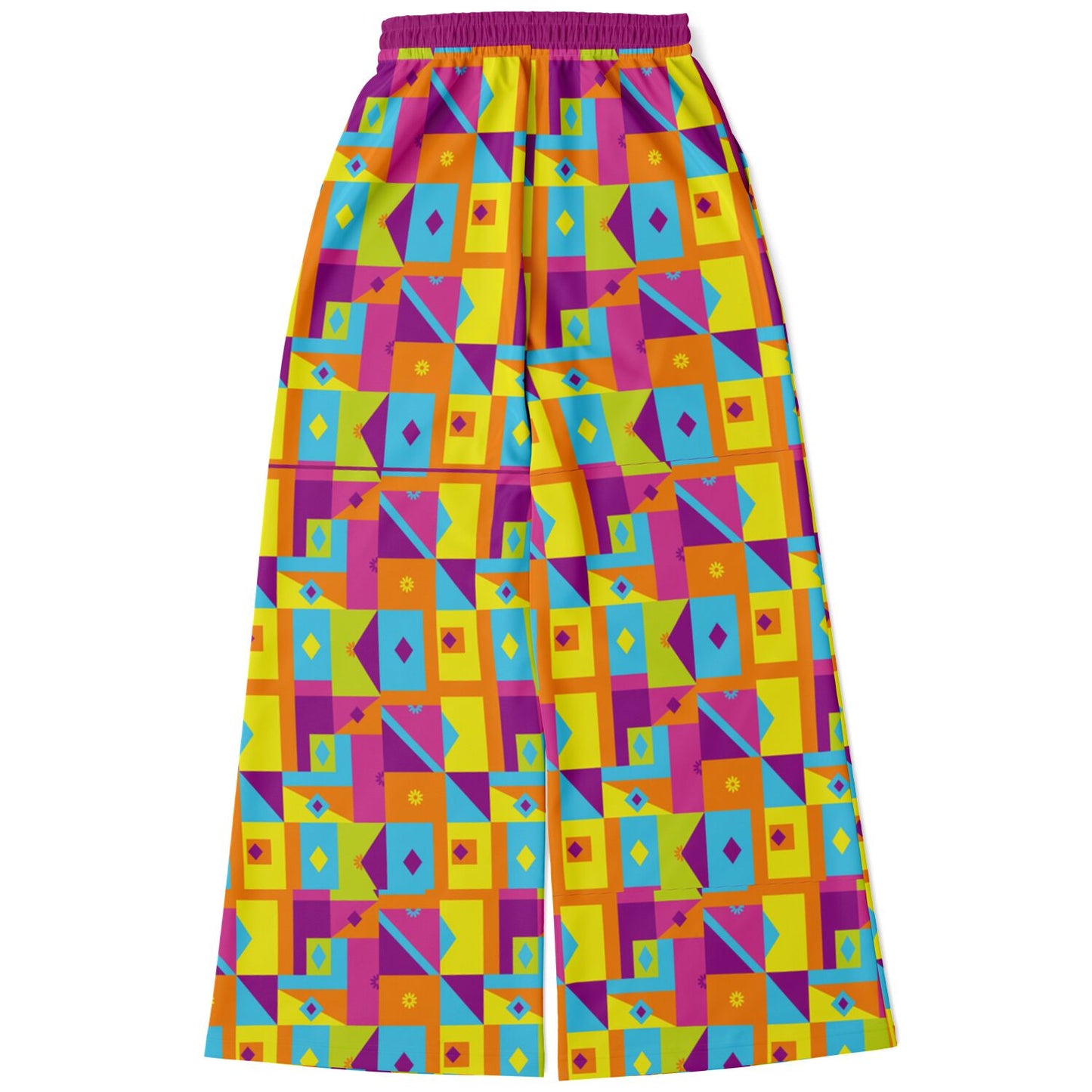 Neon Nights Fashion Flare Jogger - Sunflower Cabana