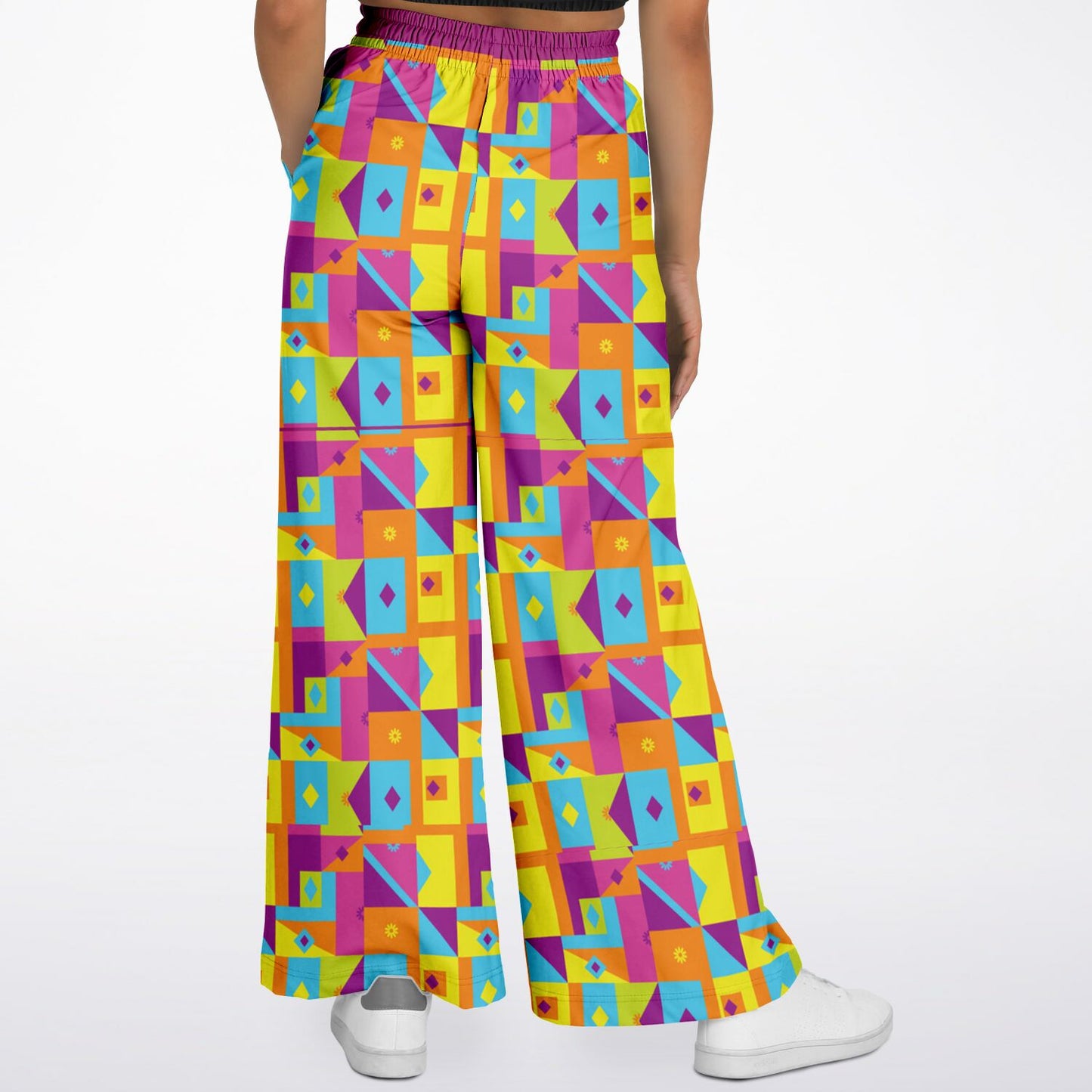 Neon Nights Fashion Flare Jogger - Sunflower Cabana