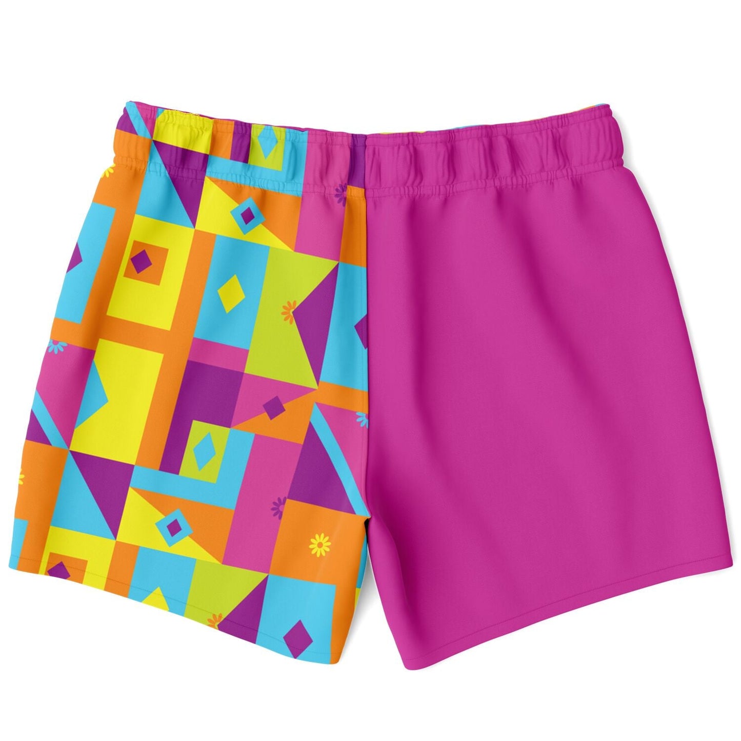 Neon Nights Swim Trunks Men - Sunflower Cabana