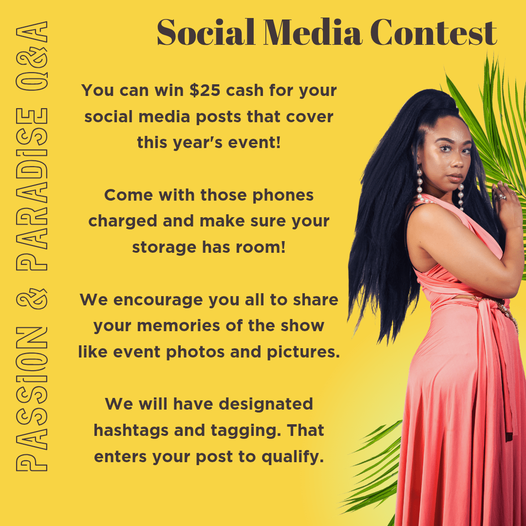 Passion & Paradise '26 4th Annual Fashion Experience - Sunflower Cabana