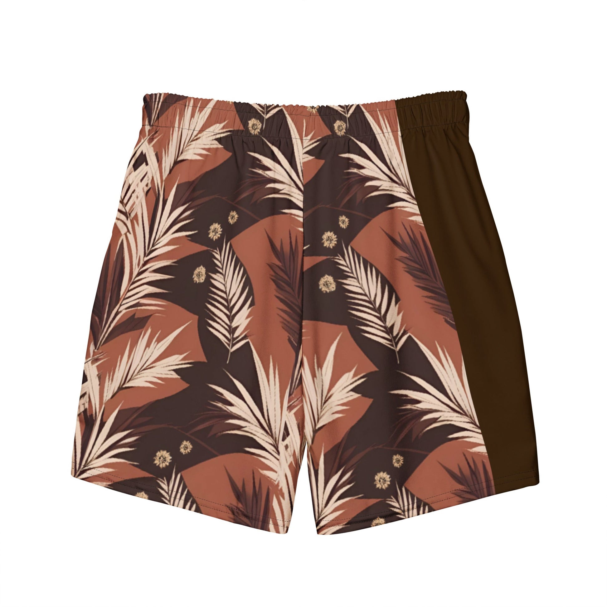 Rustling Soul Recycled Swim Trunks - Sunflower Cabana