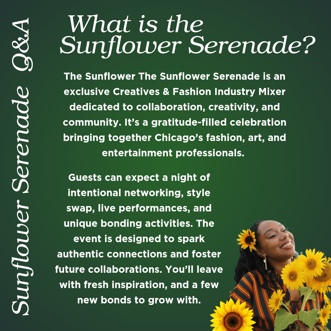 Sunflower Serenade Creative & Fashion Industry Mixer 2025 - Sunflower Cabana
