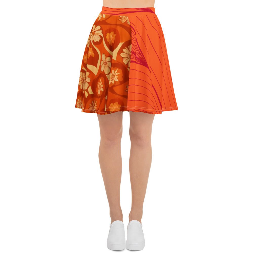 Wildfire Spirit Skater Skirt - Sunflower Cabana