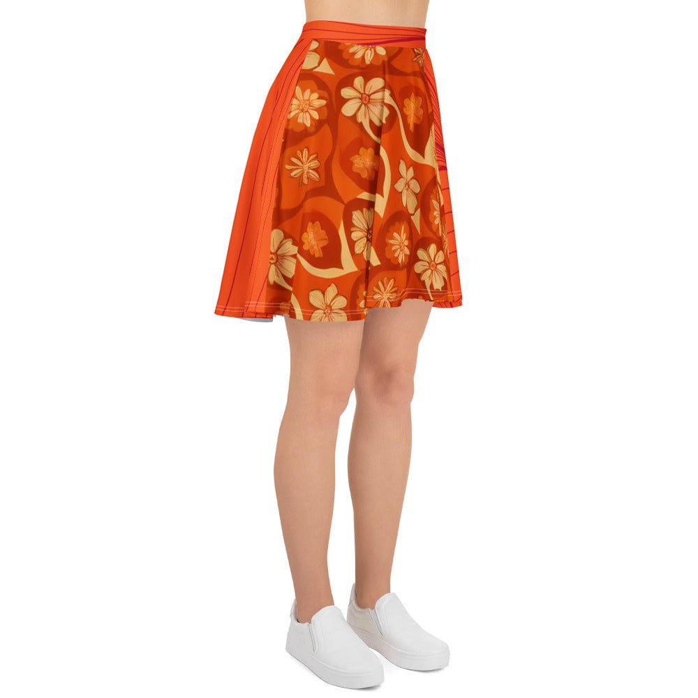Wildfire Spirit Skater Skirt - Sunflower Cabana