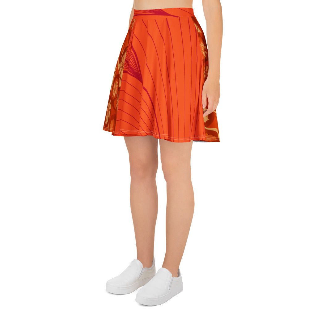 Wildfire Spirit Skater Skirt - Sunflower Cabana