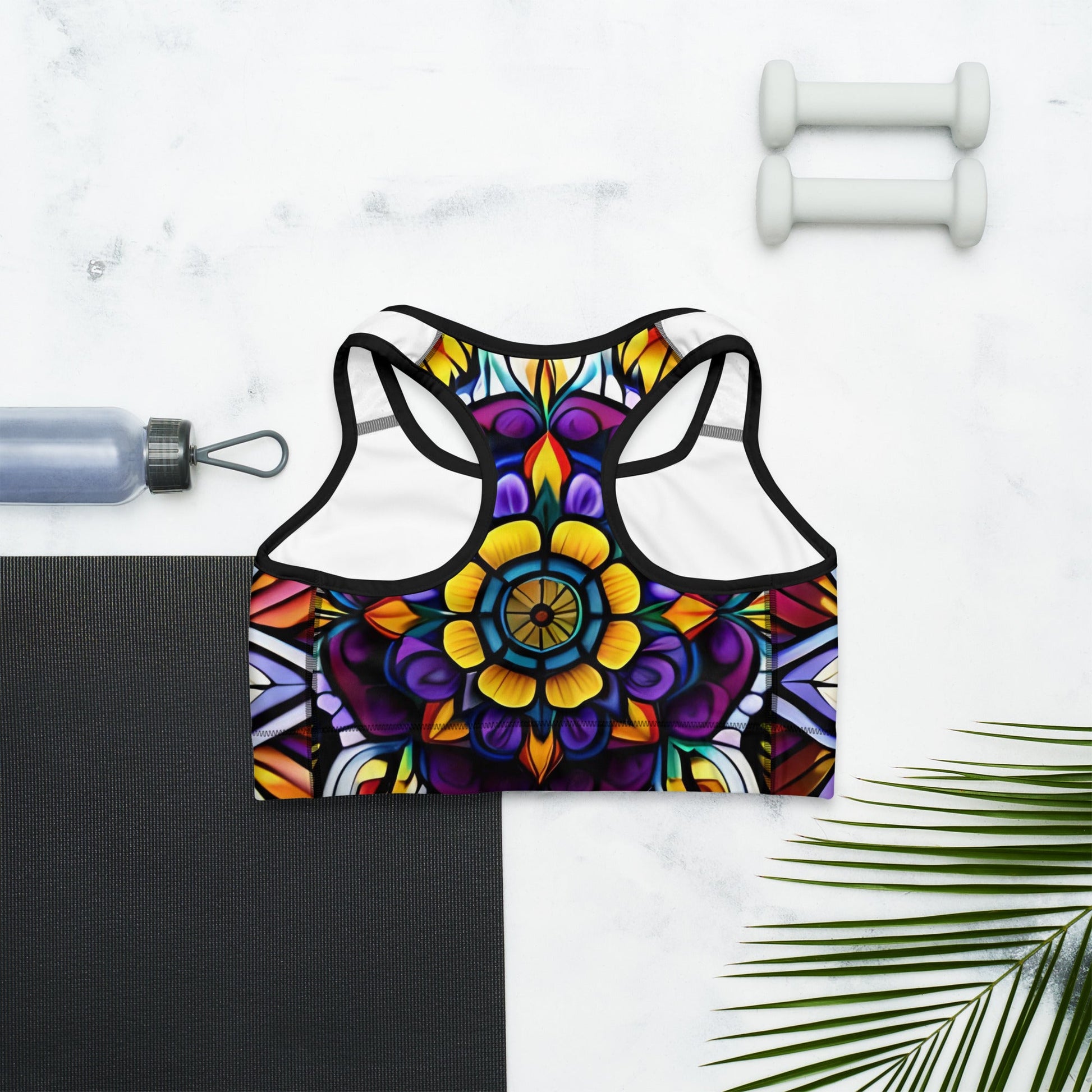 Kaleidoscope Sports bra - Sunflower Cabana