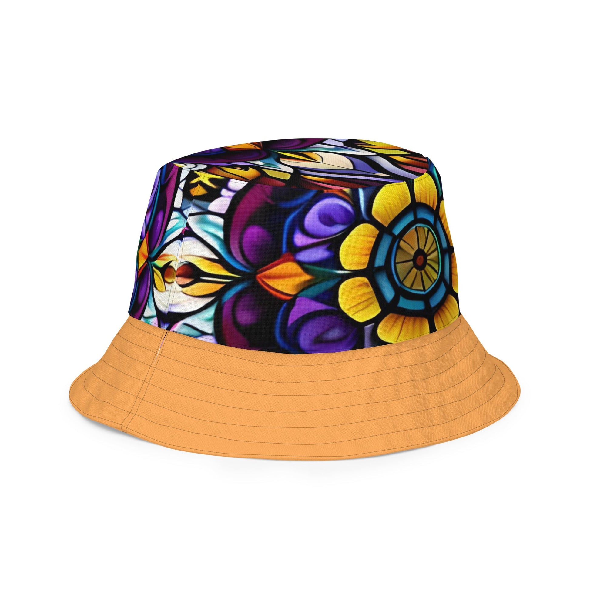 Kaleidoscope Sunflower Reversible bucket hat - Sunflower Cabana
