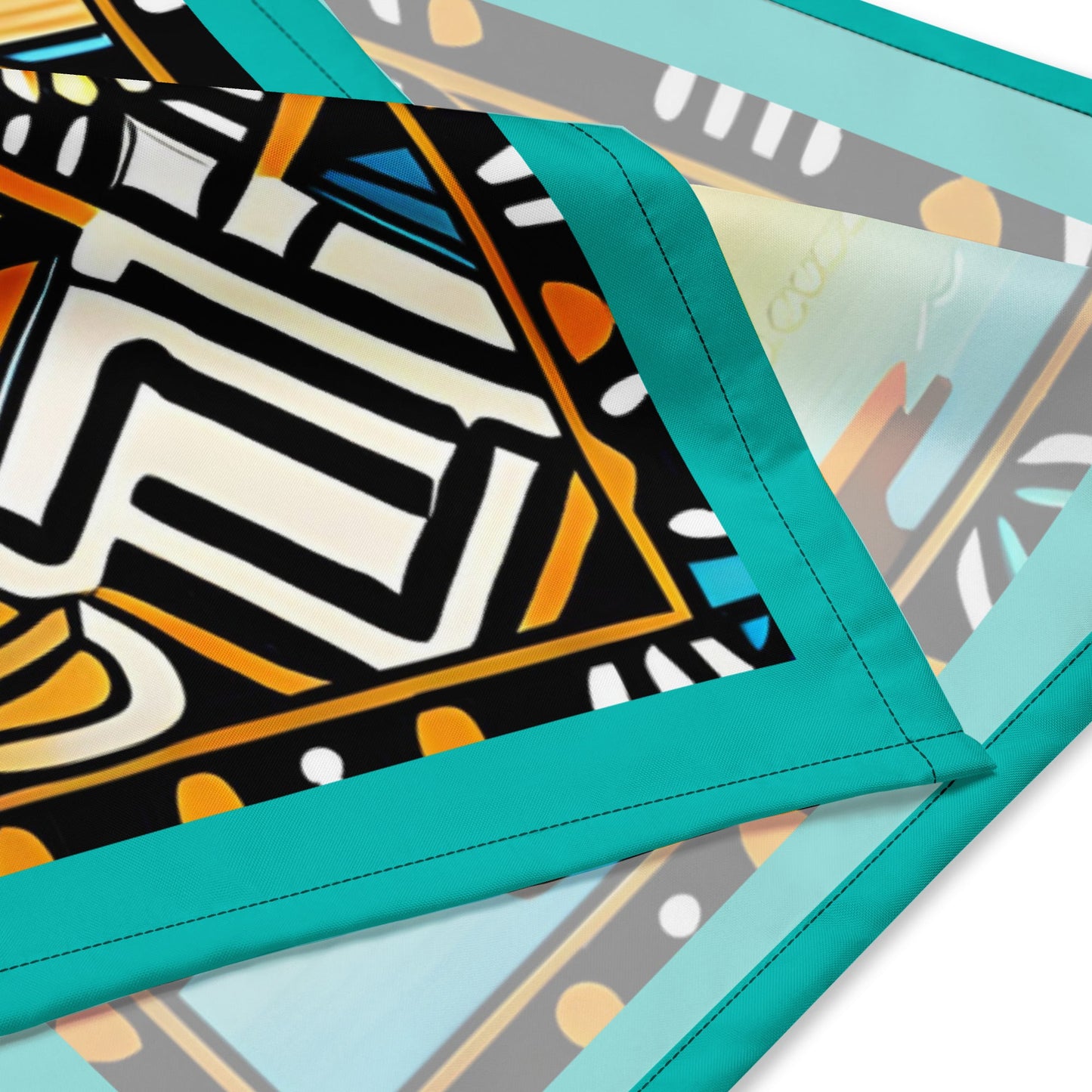 Trippie Hippie All-over print bandana - Sunflower Cabana