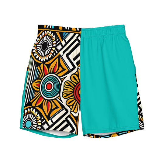 Trippie Hippie Men's swim trunks - Sunflower Cabana