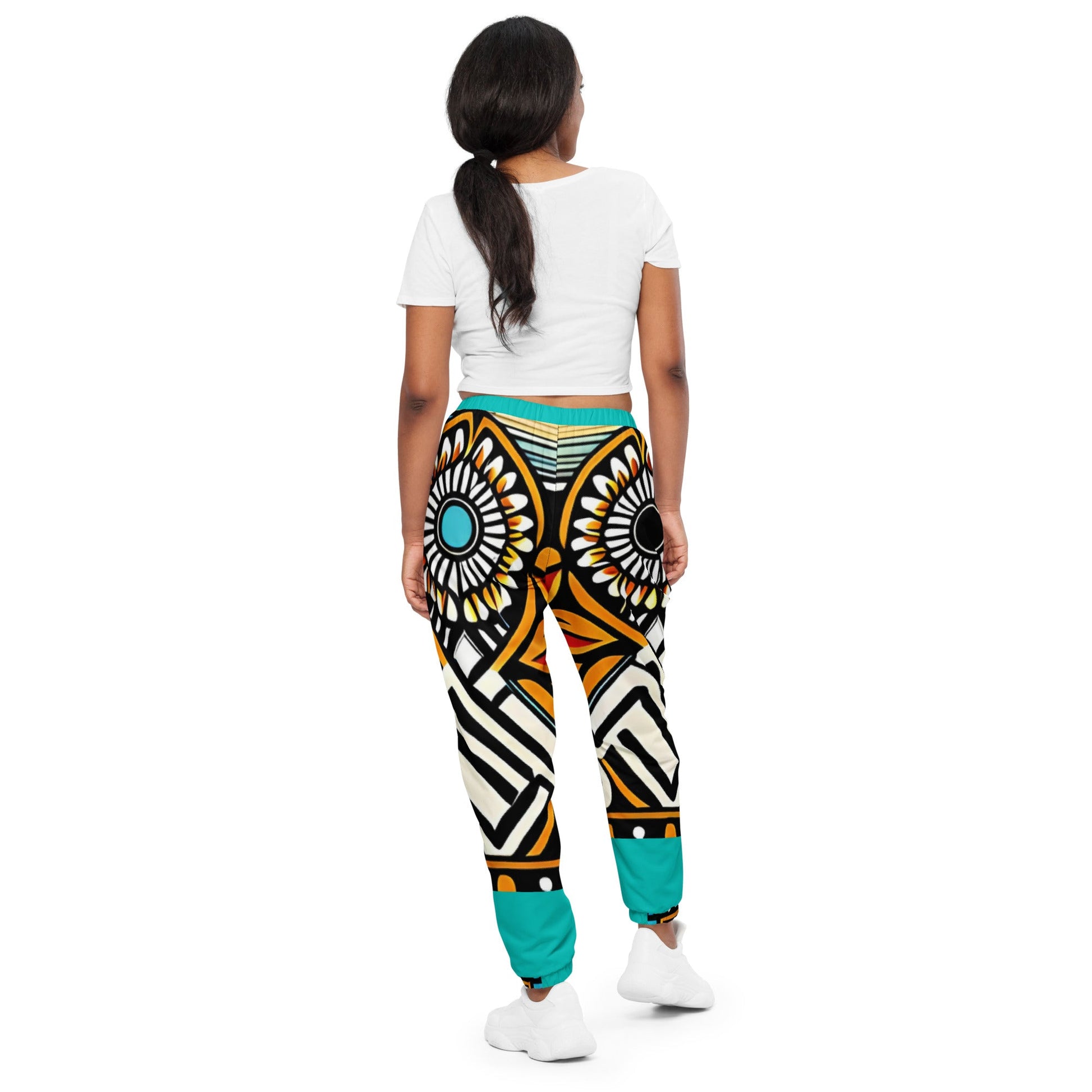 Trippie Hippie Unisex track pants - Sunflower Cabana
