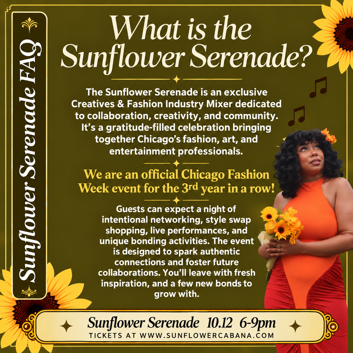 Sunflower Serenade: Chicago Creatives Mixer