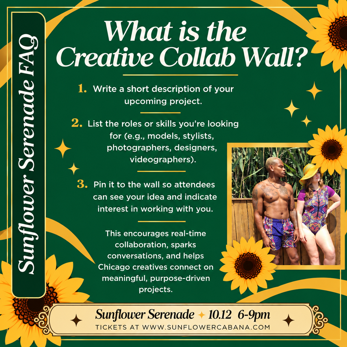 Sunflower Serenade: Chicago Creatives Mixer