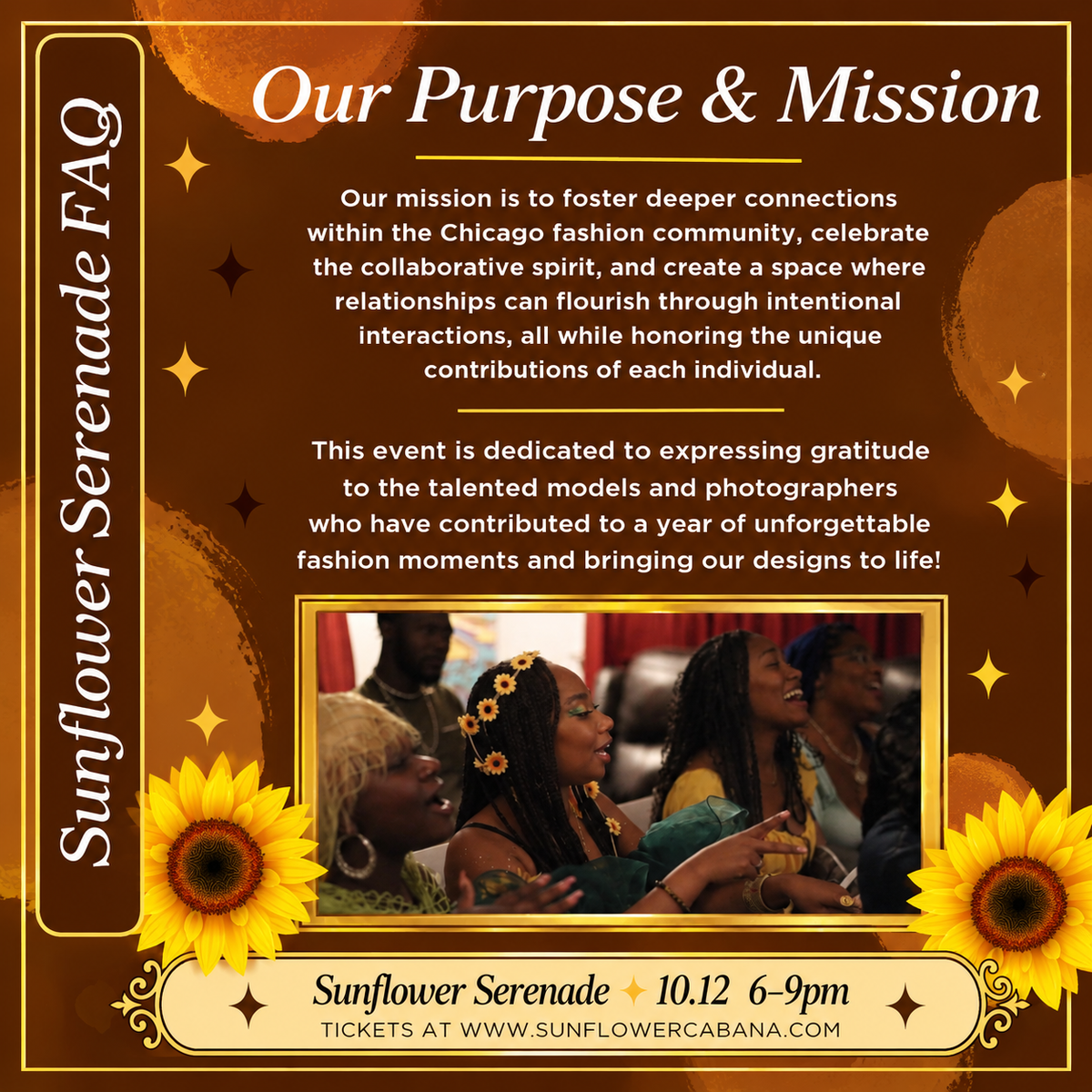 Sunflower Serenade: Chicago Creatives Mixer