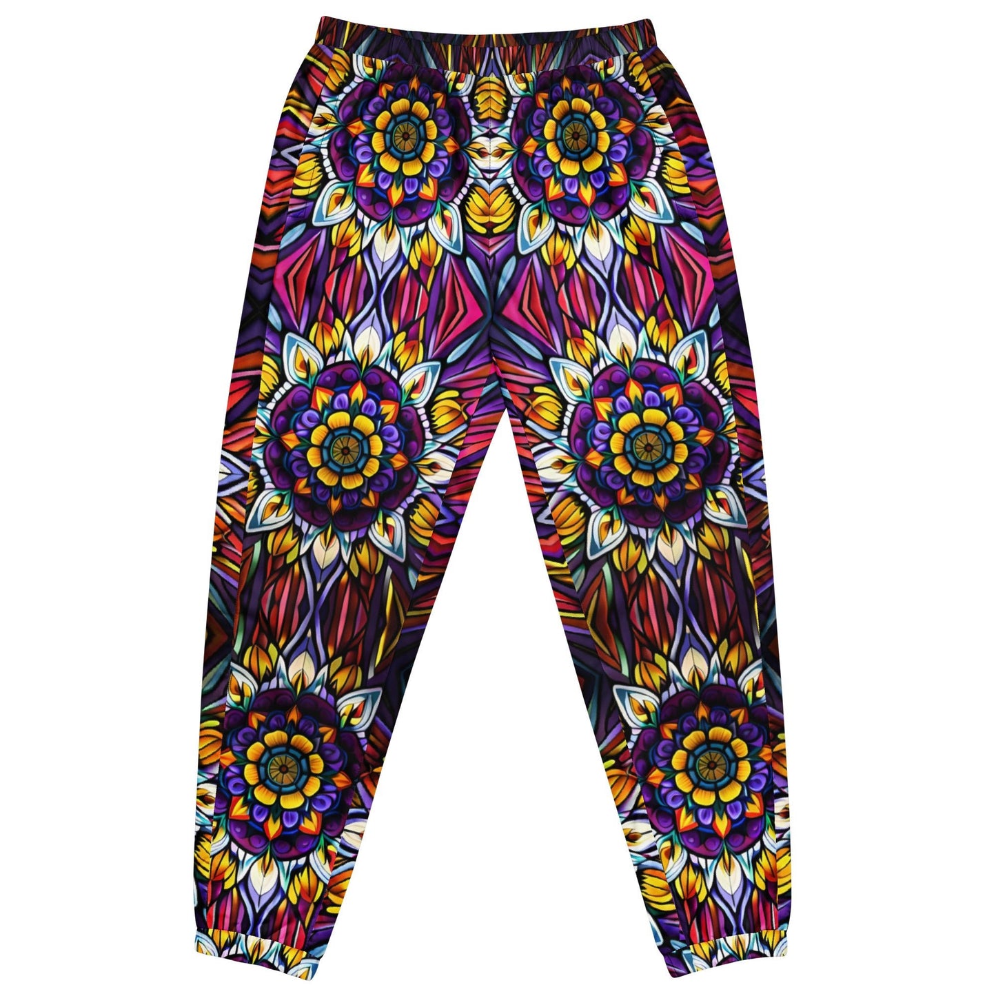 Kaleidoscope Unisex track pants - Sunflower Cabana