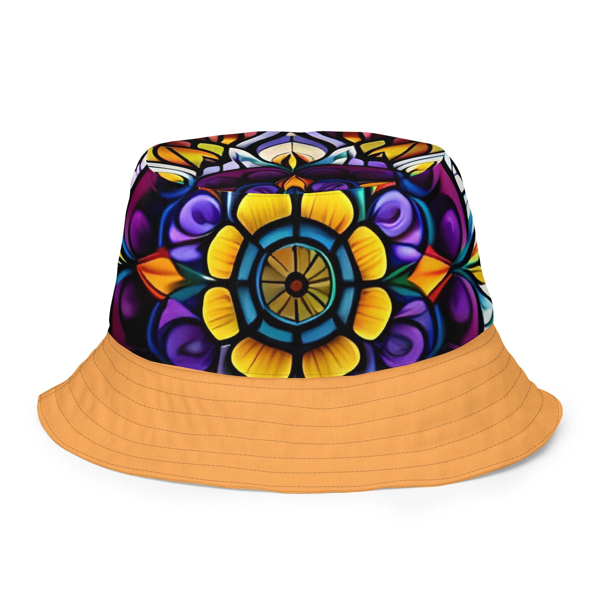Mango Tango Reversible bucket hat - Sunflower Cabana