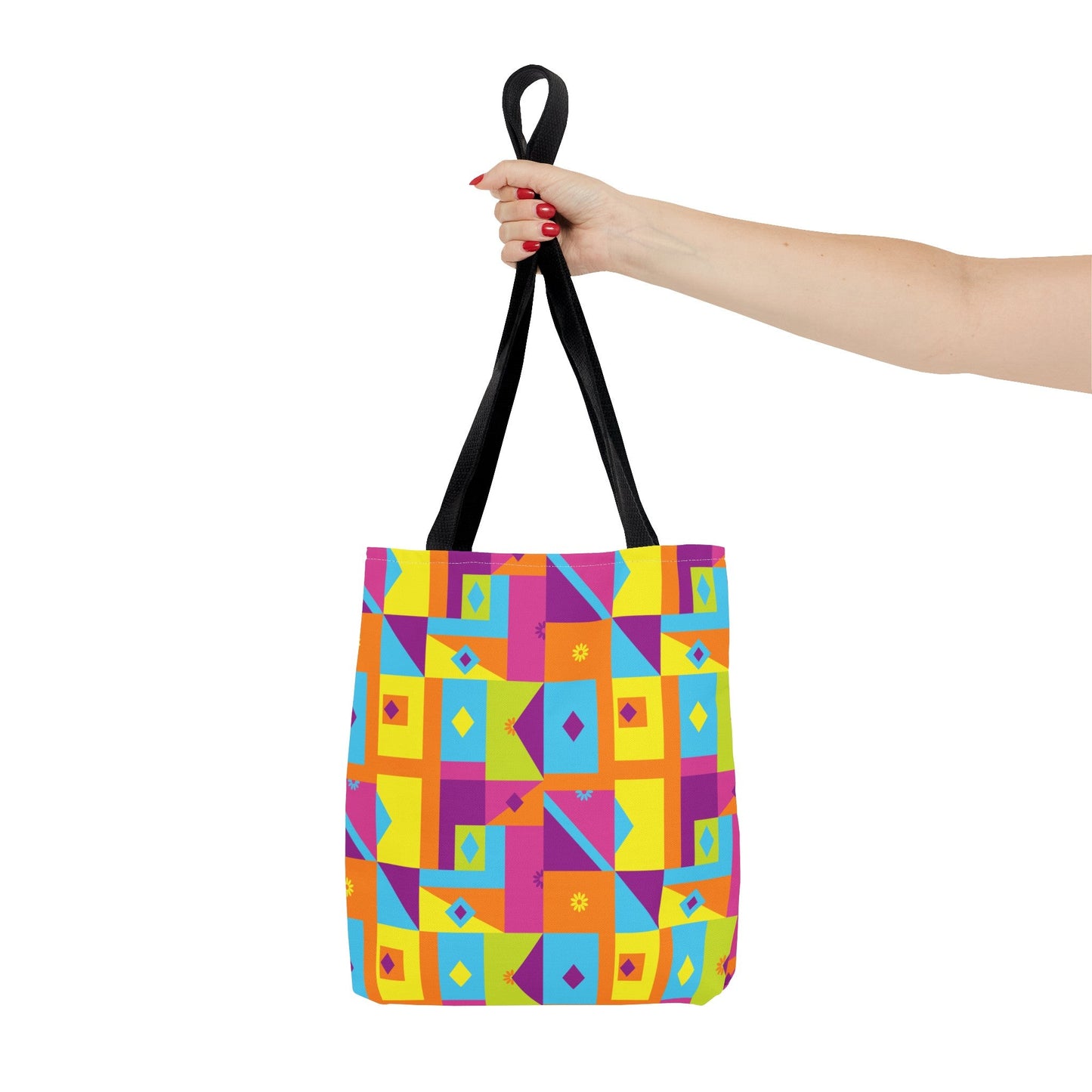 Neon Nights Tote Bag - Sunflower Cabana