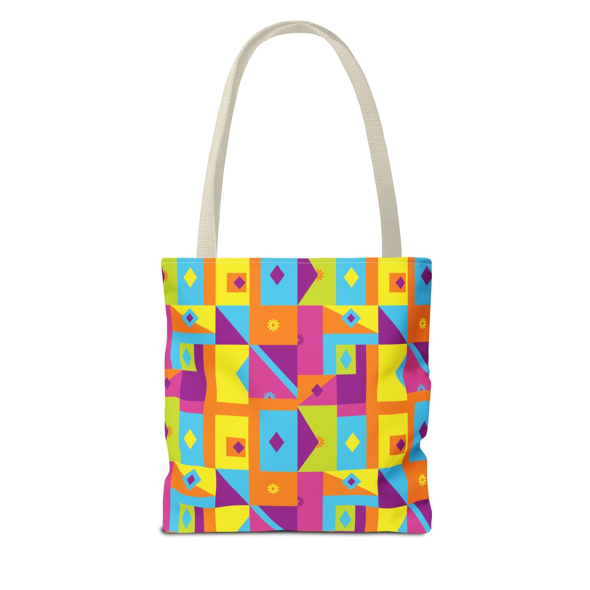 Neon Nights Tote Bag - Sunflower Cabana