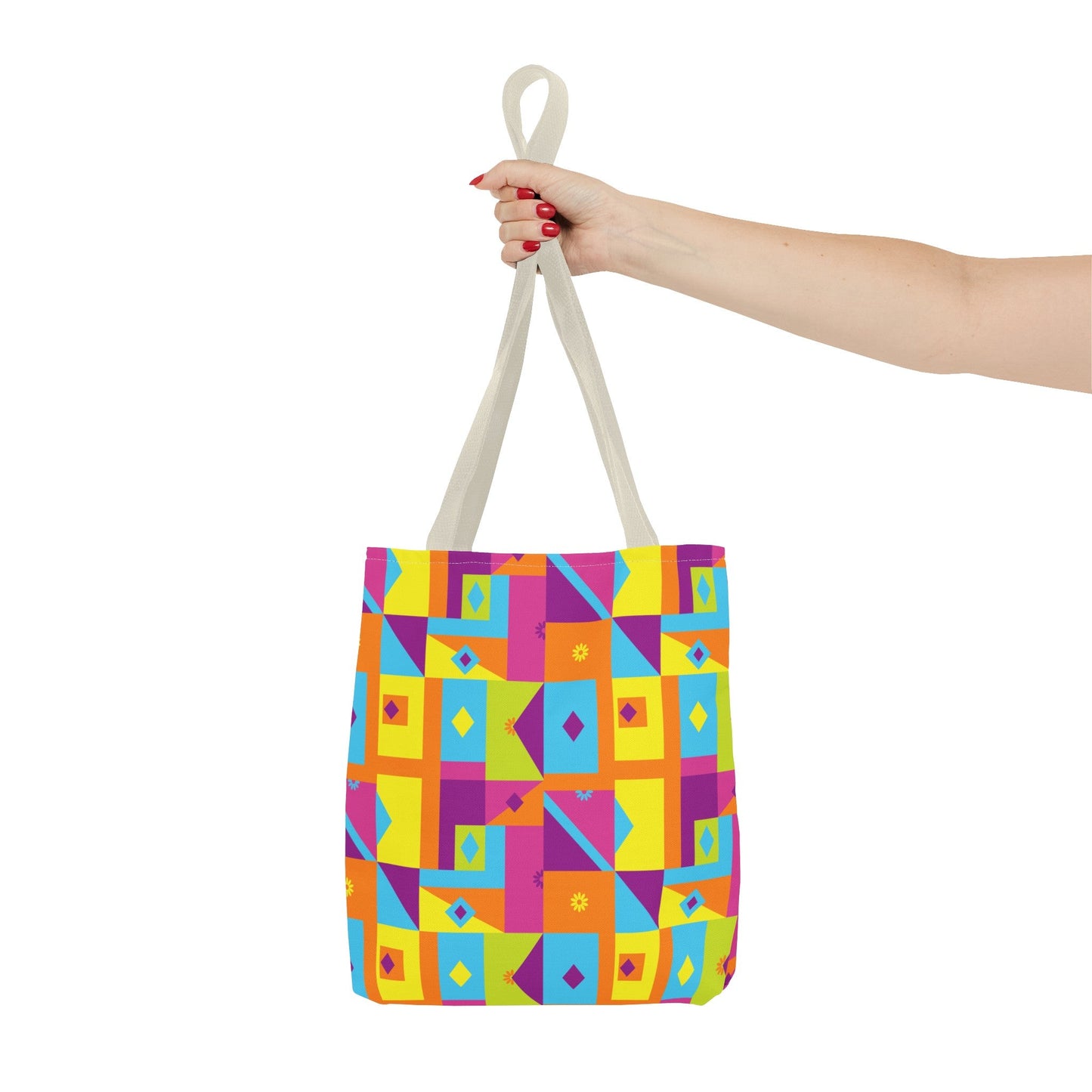 Neon Nights Tote Bag - Sunflower Cabana