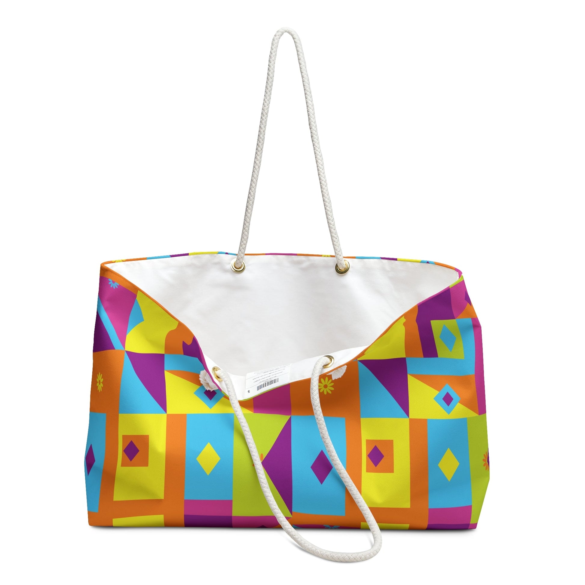 Neon Nights Weekender Bag - Sunflower Cabana