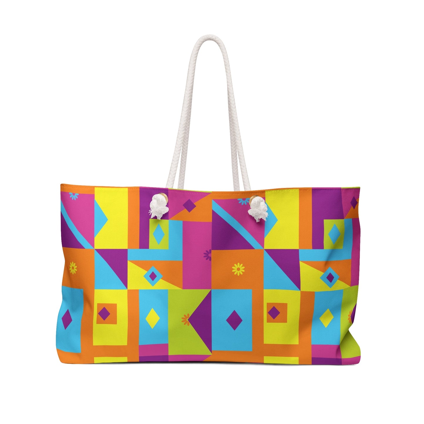 Neon Nights Weekender Bag - Sunflower Cabana