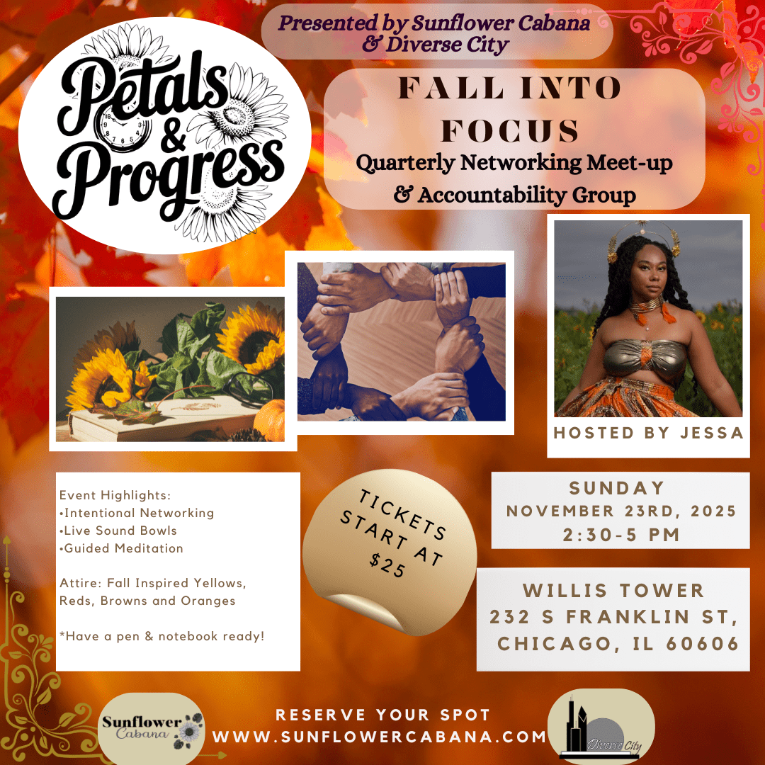 Petals & Progress: Fall into Focus - Sunflower Cabana