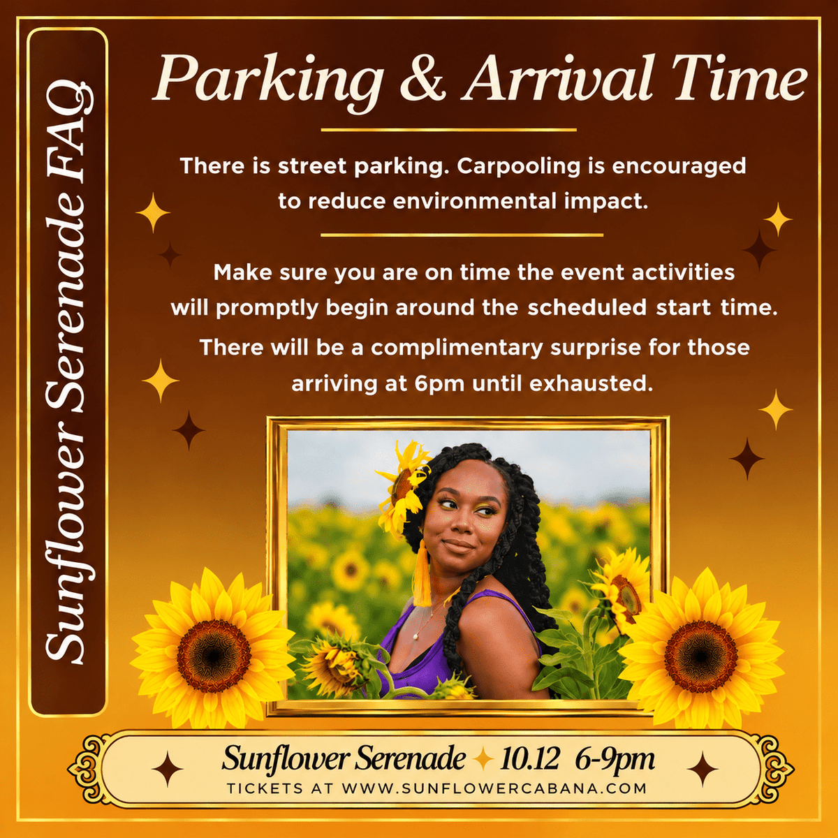 Sunflower Serenade: Chicago Creatives Mixer - Sunflower Cabana