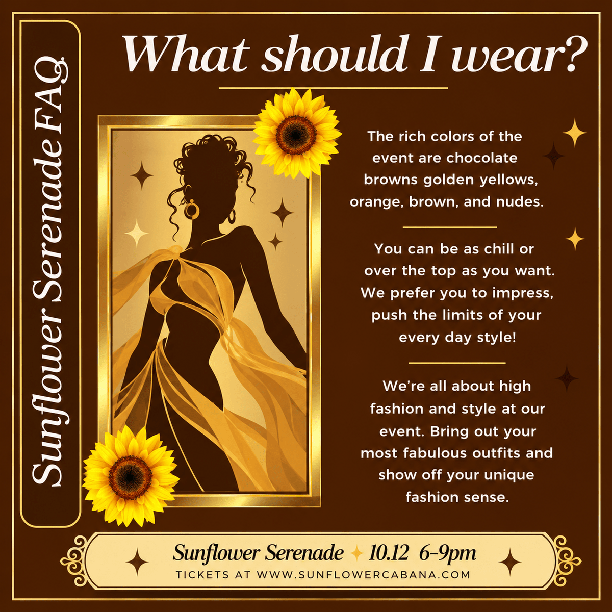 Sunflower Serenade: Chicago Creatives Mixer - Sunflower Cabana