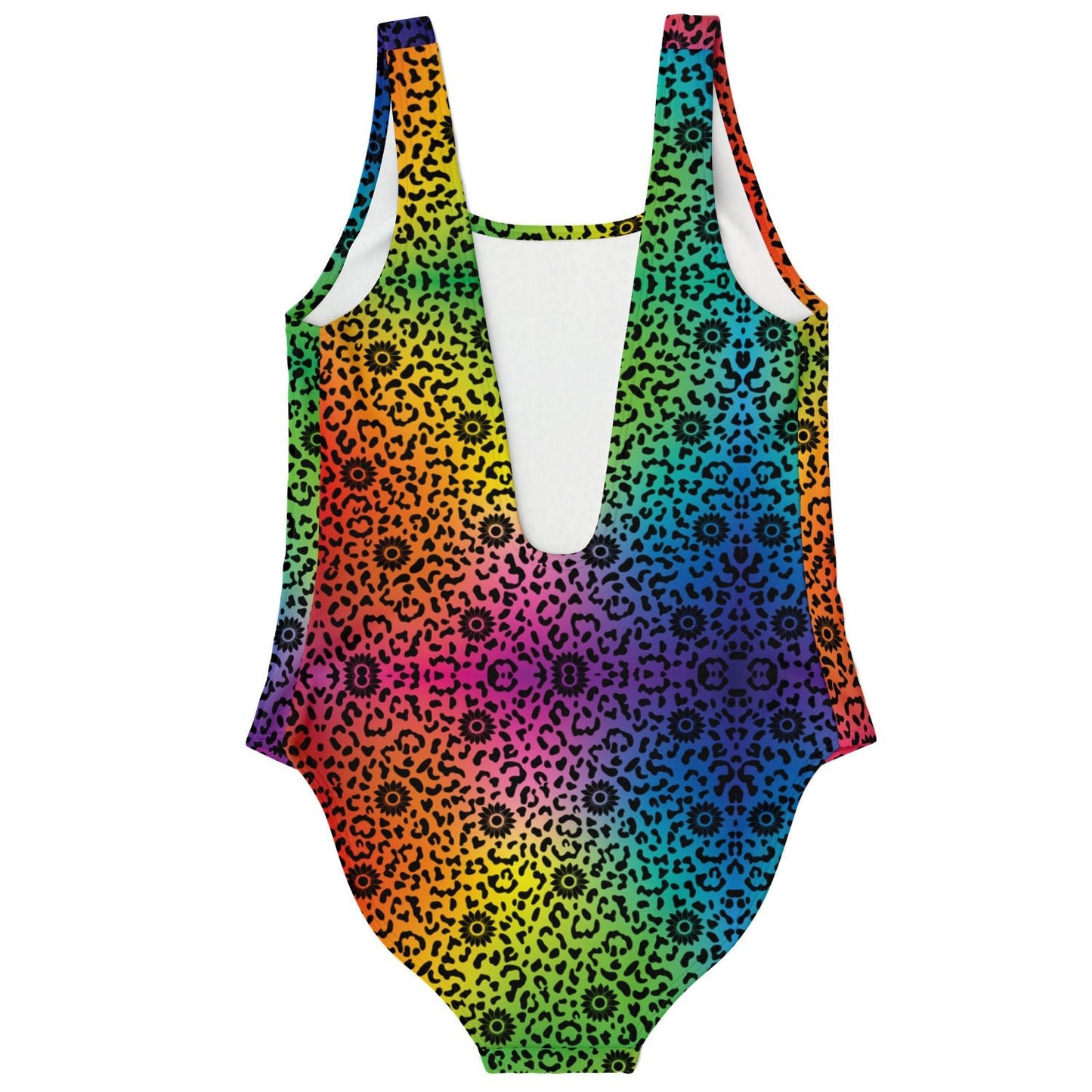 Wildflower Leopard One-Piece Swimsuit - Sunflower Cabana