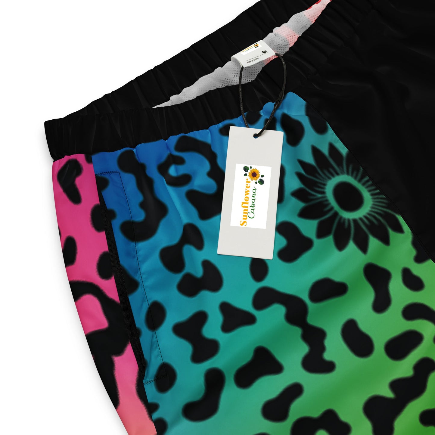 Wildflower Unisex track pants - Sunflower Cabana