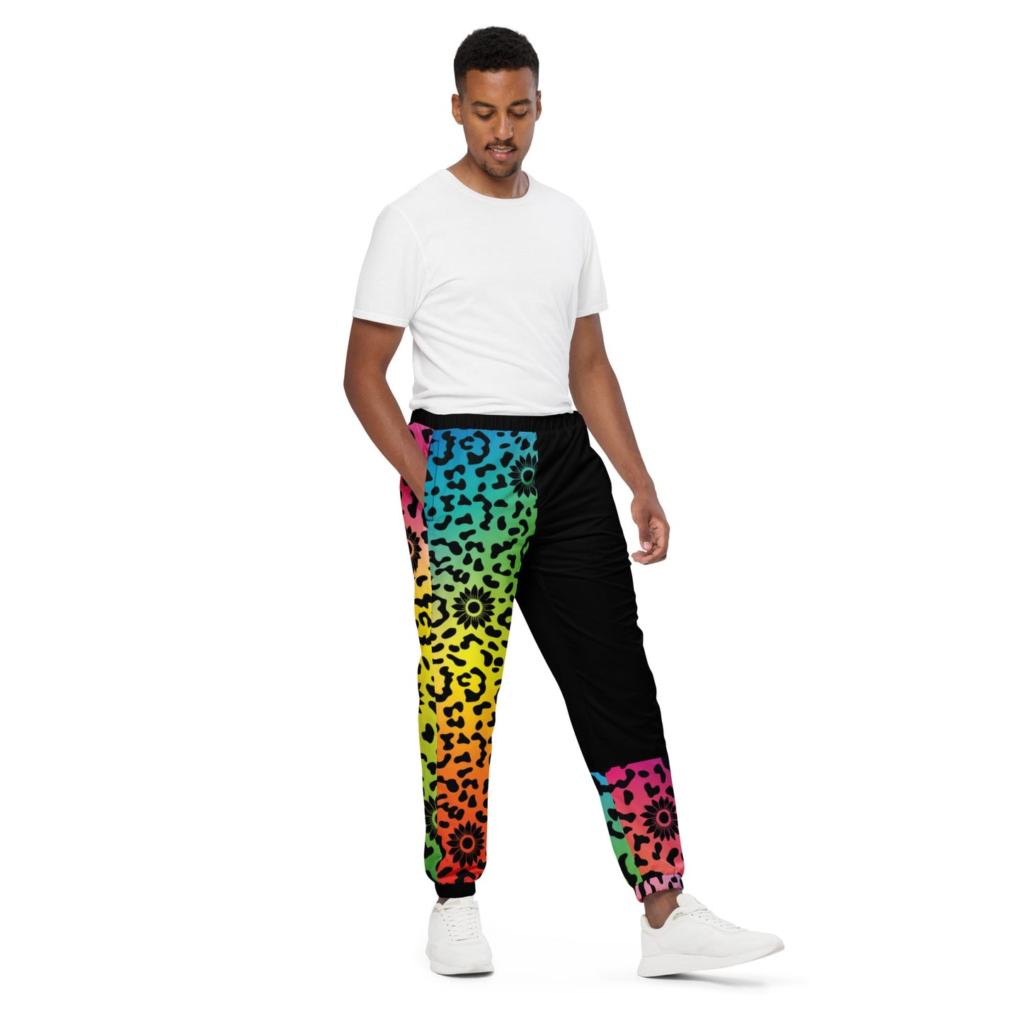 Wildflower Unisex track pants - Sunflower Cabana