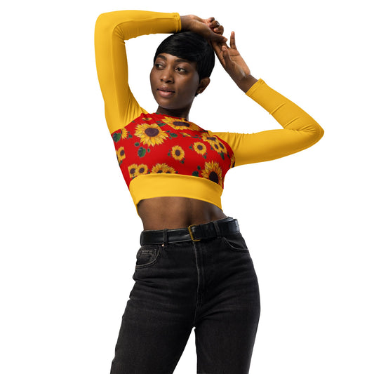 Sunflower Crossover leggings with pockets – Dea Avalon LLC