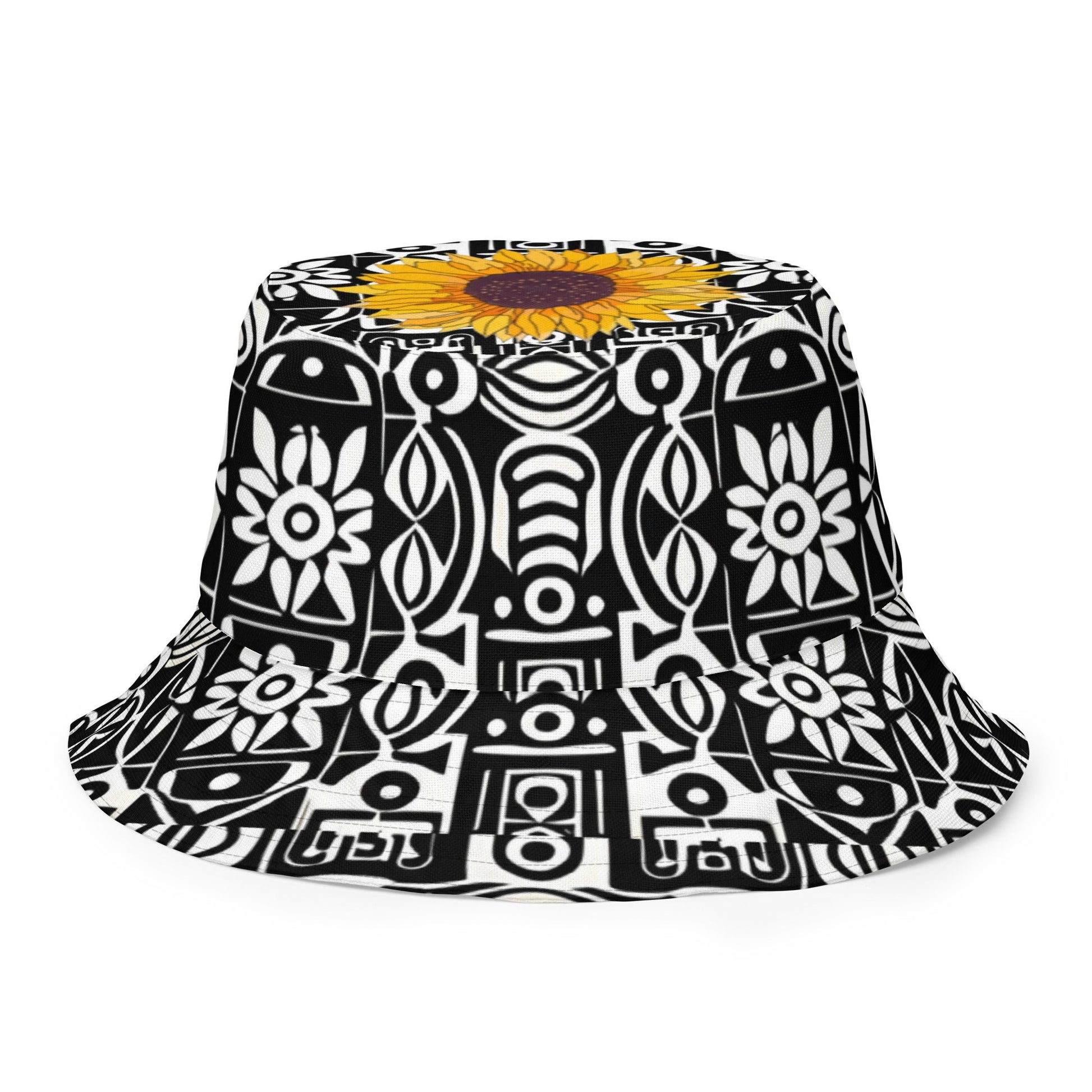 Trippie Hippie Reversible bucket hat - Sunflower Cabana