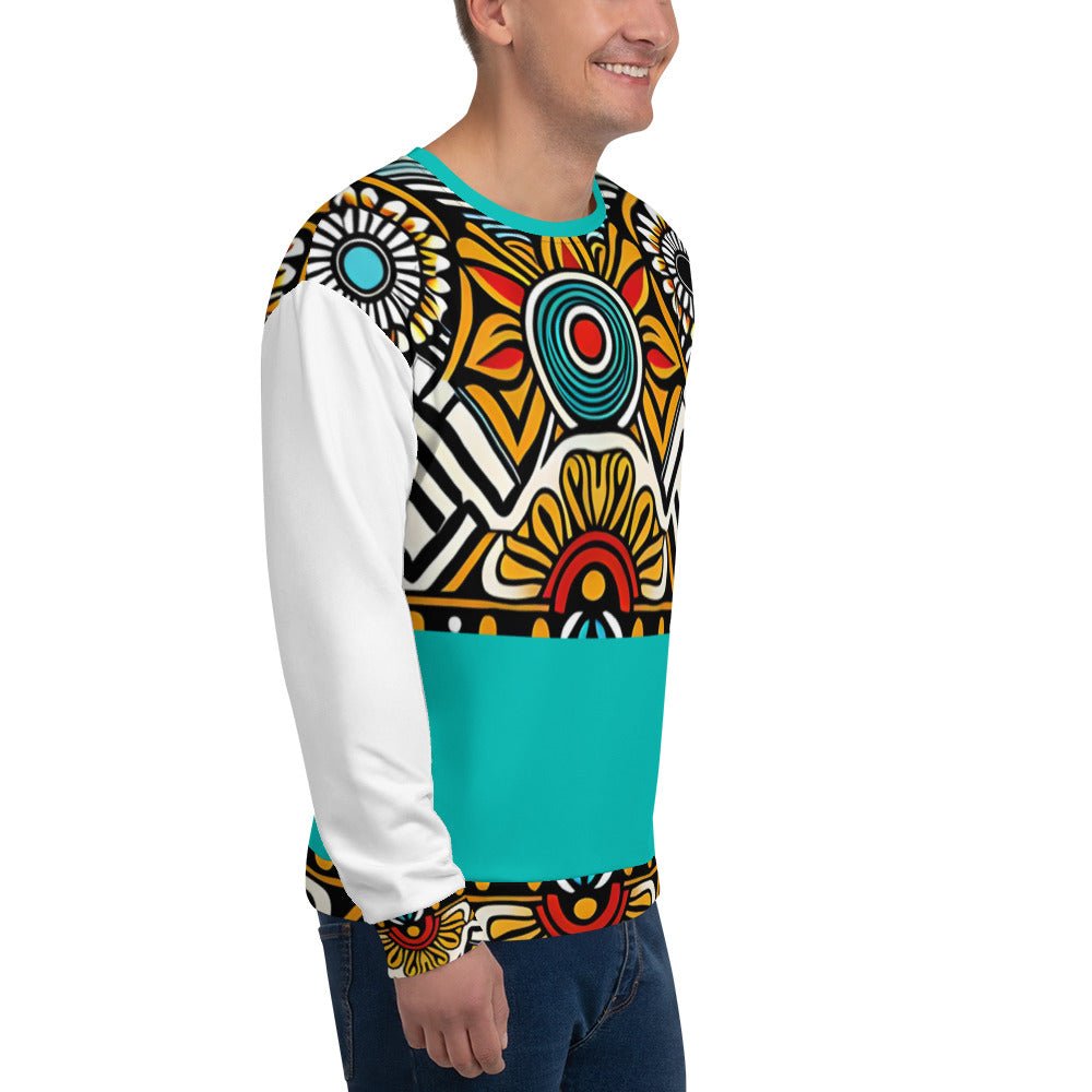 Trippie Hippie Unisex Sweatshirt - Sunflower Cabana