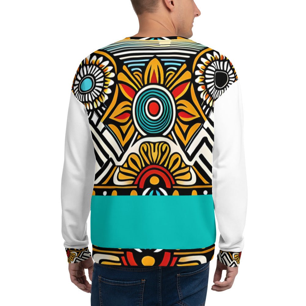 Trippie Hippie Unisex Sweatshirt - Sunflower Cabana