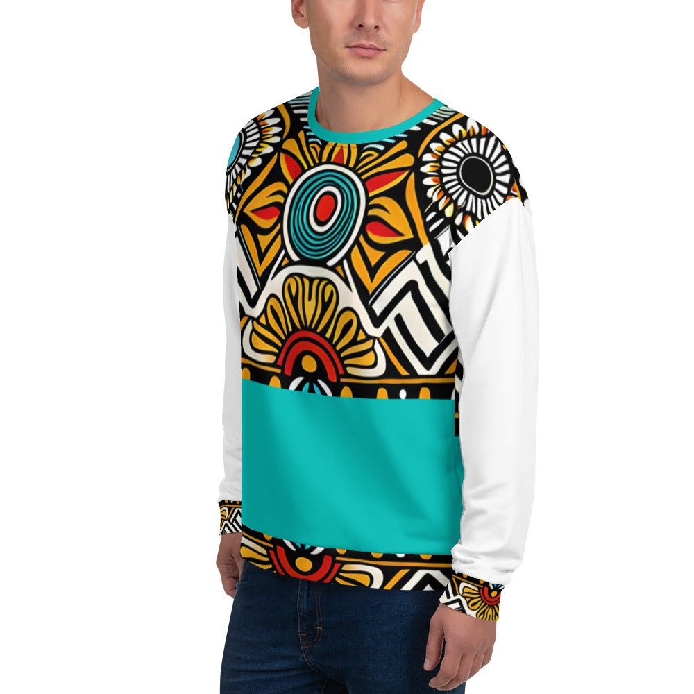 Trippie Hippie Unisex Sweatshirt - Sunflower Cabana